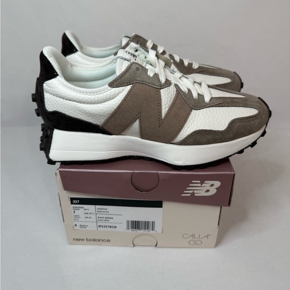New Balance Shoes - New Balance CALIA Women's 327 Shoes Suede Brown